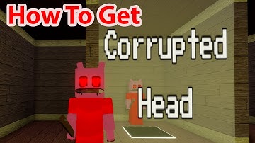 Roblox How To Get Corrupted Head Skin Badge Morph In Piggy RP WIP All Location