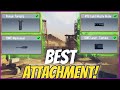 THESE ATTACHMENT WILL MAKE YOU THE BEST PLAYER WITH GUNSMITH LOADOUTS IN CALLOFDUTYMOBILE