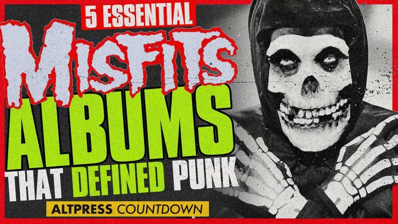 MISFITS: 5 Essential Albums That Practically Defined Punk - YouTube