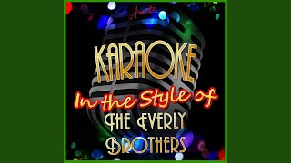 Video thumbnail of "Ameritz Karaoke - When Will I Be Loved (In the Style of the Everly Brothers) (Karaoke Version)"