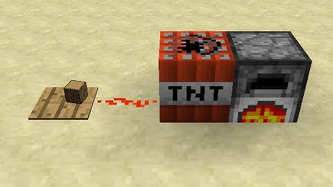 How to Make a Furnace TNT Time Bomb in Minecraft