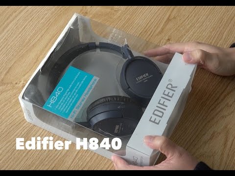 Edifier H840 Hi-Fi Over-Ear Noise-Isolating Headphones Unboxing