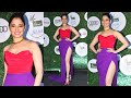 Tamannah bhatia arrived at global spa magazine awards 2021 