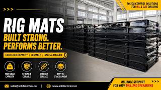 Rig Mats for Oilfield Drilling | Heavy Duty Rig Mat Solutions