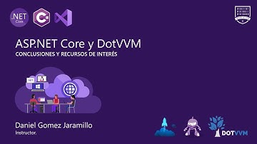 Comentarios y recursos sobre ASP.NET Core y DotVVM