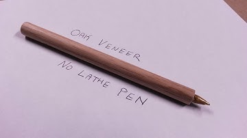 No Lathe Pen Challenge