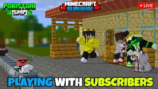Minecraft Pakistani SMP Live 🔥 24/7 Cracked Server | Java + MCPE Players Join Fast! 🇵🇰