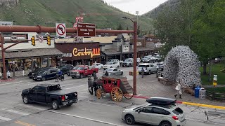 JACKSON HOLE WYOMING VLOG (Rodeo, Cowboy Bar and The Best Hotel)