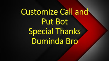 #BinaryBot#CallandPutbot#binaryticktradingsinhala#binaryoptionssinhala#earnemoneytrading#callputbot#