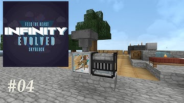 FTB Infinity Evolved Skyblock - Crucible and Automatic Sieve Ep4