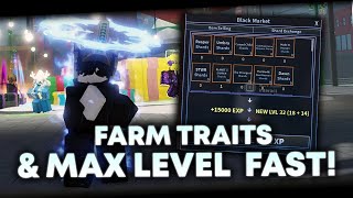 [AUT] FASTEST Levelling Guide! (Farm Traits, Max Level) Resimi