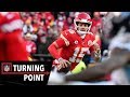 How Mahomes Scrambled for a Solution to Win the AFC | NFL Turning Point