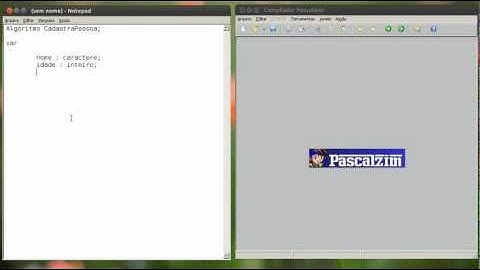 Aprendendo e Criando Algoritmos e Programas em Pascal.