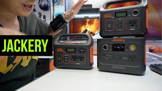 Jackery E240, E300 and E300 Plus Solar Portable Power Station Compared. Which one Should you get?