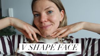V Shape Face Exercise