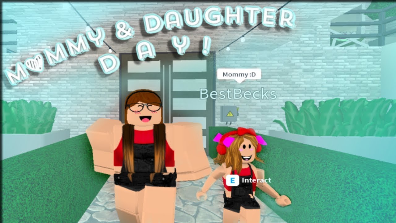 Mommy Daughter Day L Roblox Bloxburg Youtube - roblox creators daughter