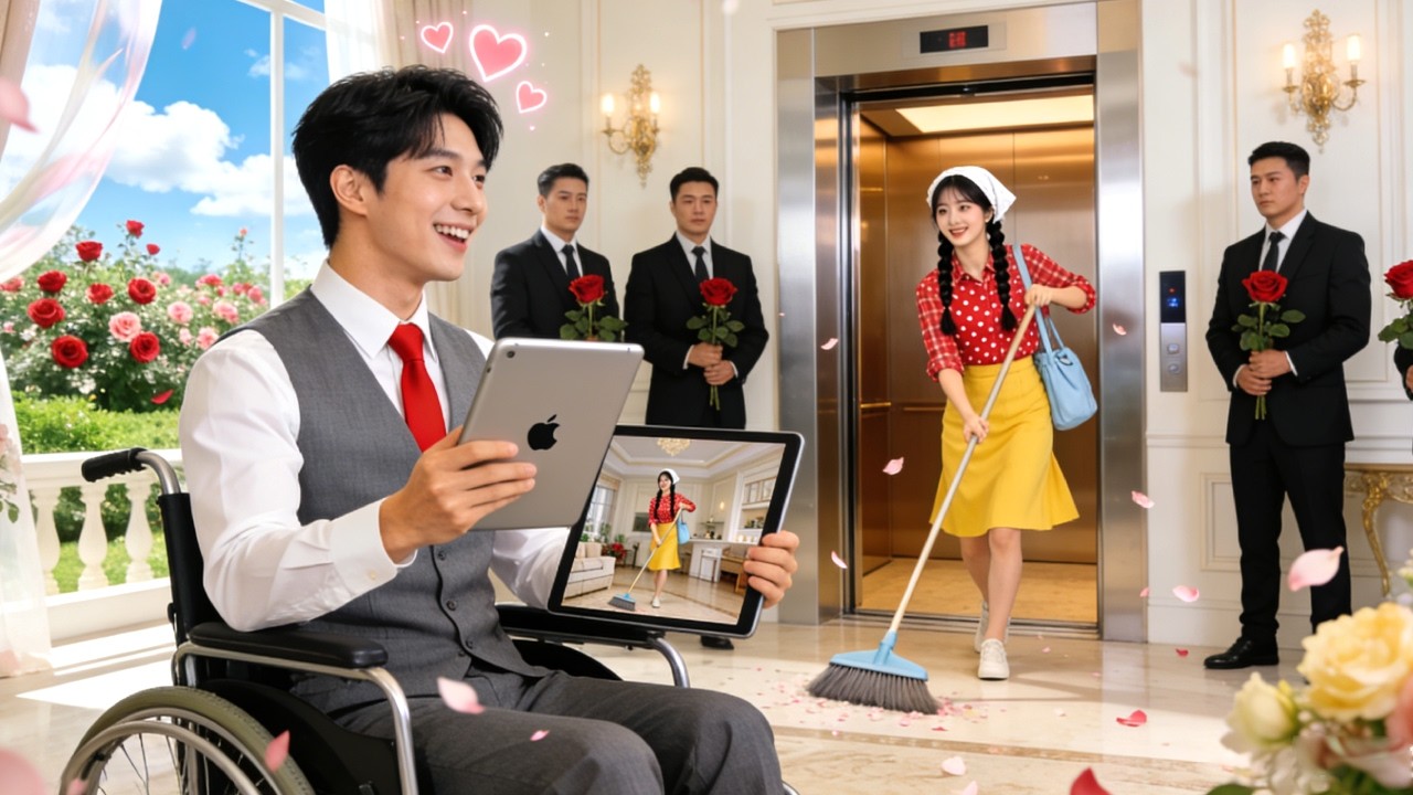 【新劇】善良的女孩為了高昂的服務費，成為了殘疾總裁的貼身保姆，不料趕走無數保姆的總裁竟然對她心動，從此把她捧在心尖尖！