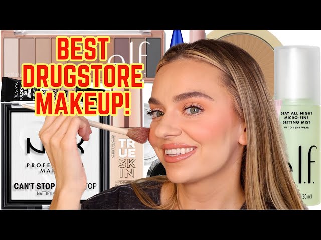 full face of ESTÉE LAUDER!! 💖 trying *new* makeup + drugstore