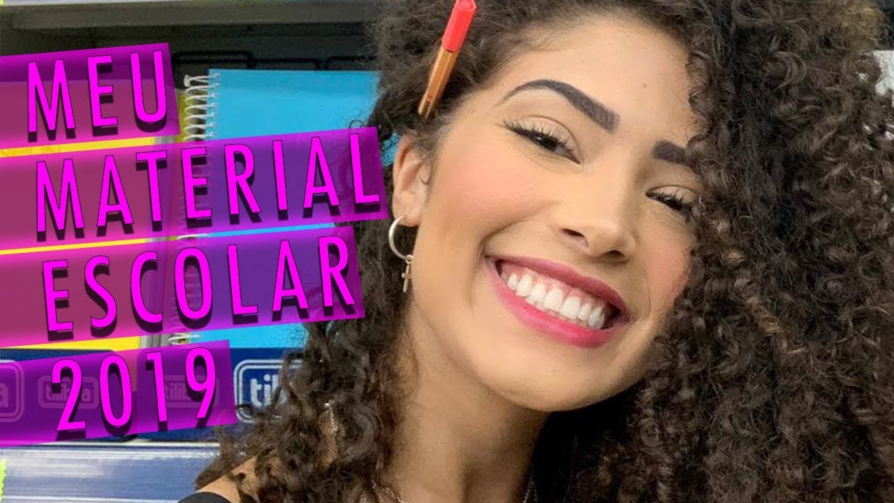 MEU MATERIAL ESCOLAR 2019 - Graciely Junqueira