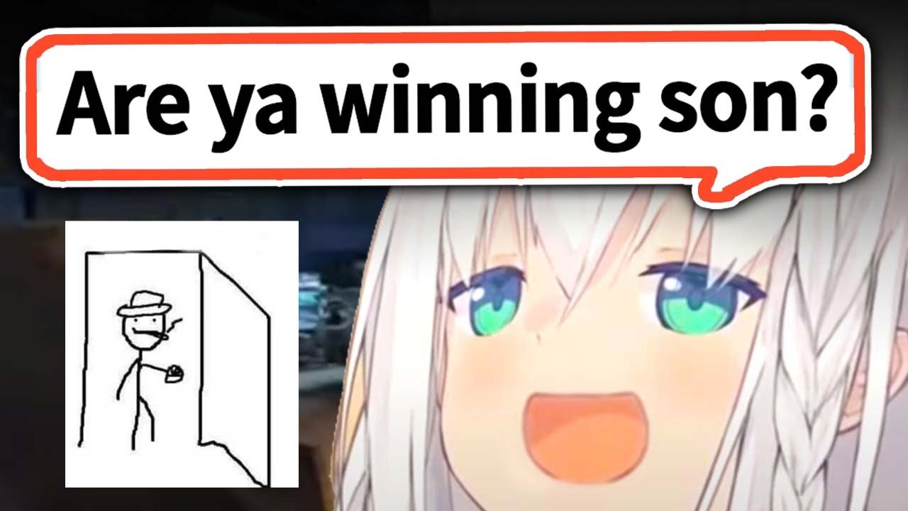 Fubuki Says "Are Ya Winning Son?" In English【Hololive】
