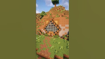 Minecraft Wooden Mountain House🏠 Tutorial #shorts #minecraft #tutorial #foryou #fypシ゚ #howtobuild