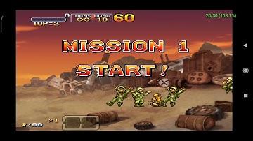 [PPSSPP android] Metal Slug XX PSP emulation test
