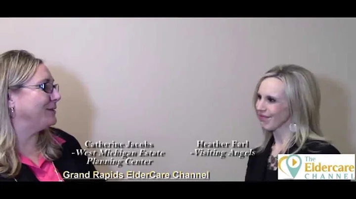 Heather Earl with Visiting Angels on The Grand Rap...