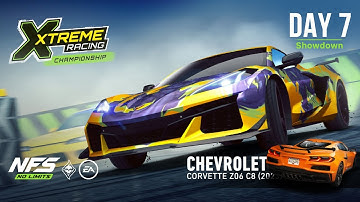 Need For Speed No Limits | Chevrolet Corvette Z06 C8 (Xtreme Racing Championship - Day 7 | Showdown)