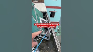 Nguyên nhân ống thông hơi máy nước nóng năng lượng mặt trời bị trào nước  #maynangluonggteksun