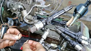 how to efi injector fuel checking 1kd 2kd engine injector