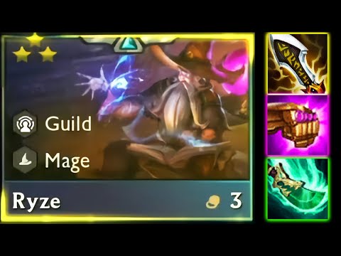 CHƯỞNG QQQQQQ NHƯ URF VỚI RYZE 3 SAO FULL CHÍ MẠNG + PHÁP SƯ X2 SKILL | TƯỚNG 3 VÀNG MẠNH NHẤT MÙA 7
