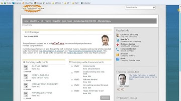 SharePoint 2013 Intranet Template