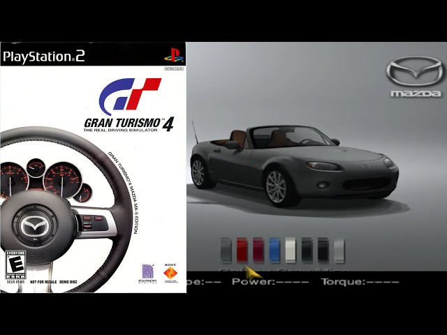  Mazda MX-5 in Gran Turismo 4: Prologue