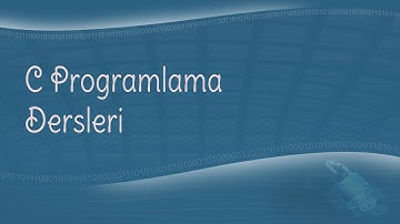 5-C Programlama Dersleri (for ve while döngüleri) 5. Ders