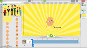 Making of the video in 4 scenes using Animatron Studio (Timelapse)