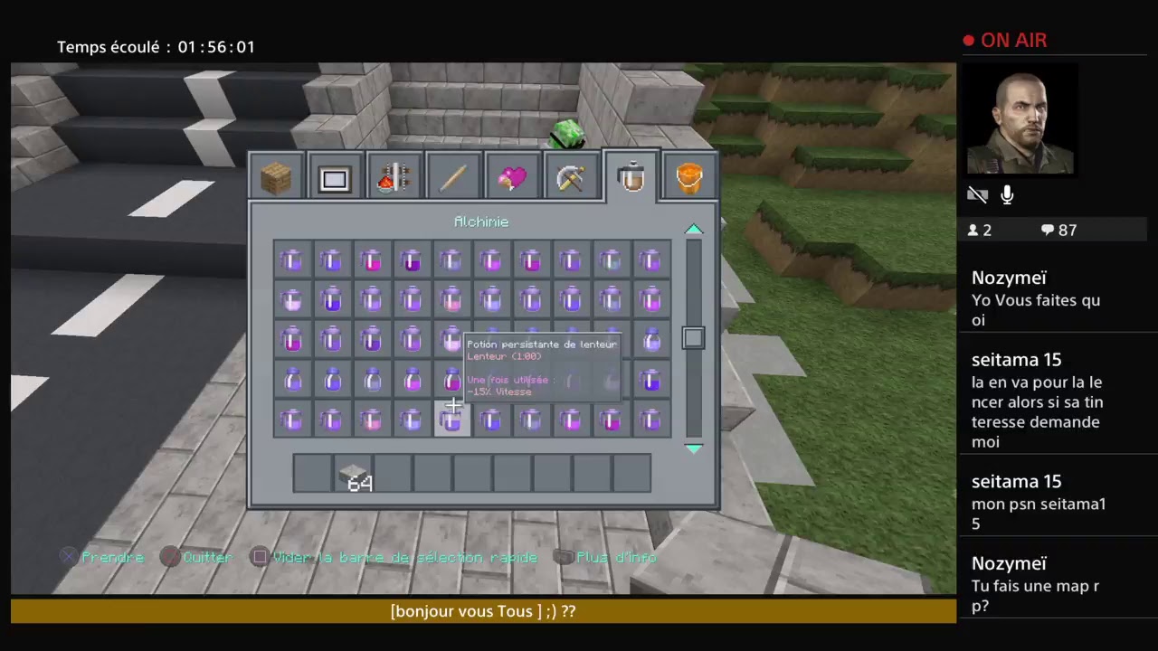 [LIVE] [CRÉATIVE] [CRÉER] [UN] [SERVEUR] [SUR] [MINECRAFT] [PS4] {2