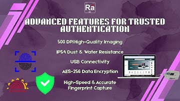 🔐 AST300 L1 Fingerprint Scanner – Secure, Reliable & UIDAI-Certified