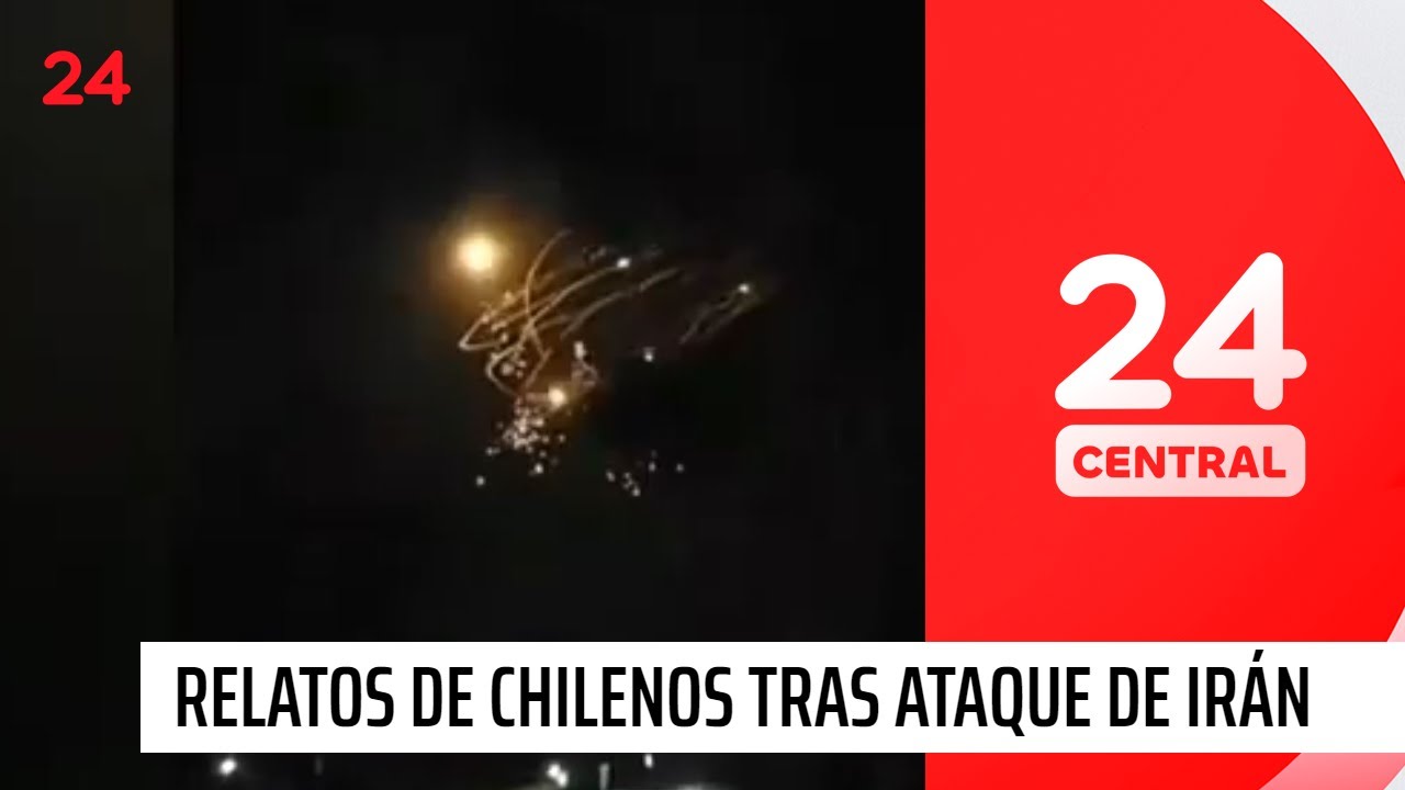 Como "guerra de las galaxias": Dramáticos relatos de chilenos tras ataque de Irán a Israel | 24
