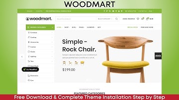 Woodmart Theme Download installation and demo import 2022 how to install woodmart in WordPress