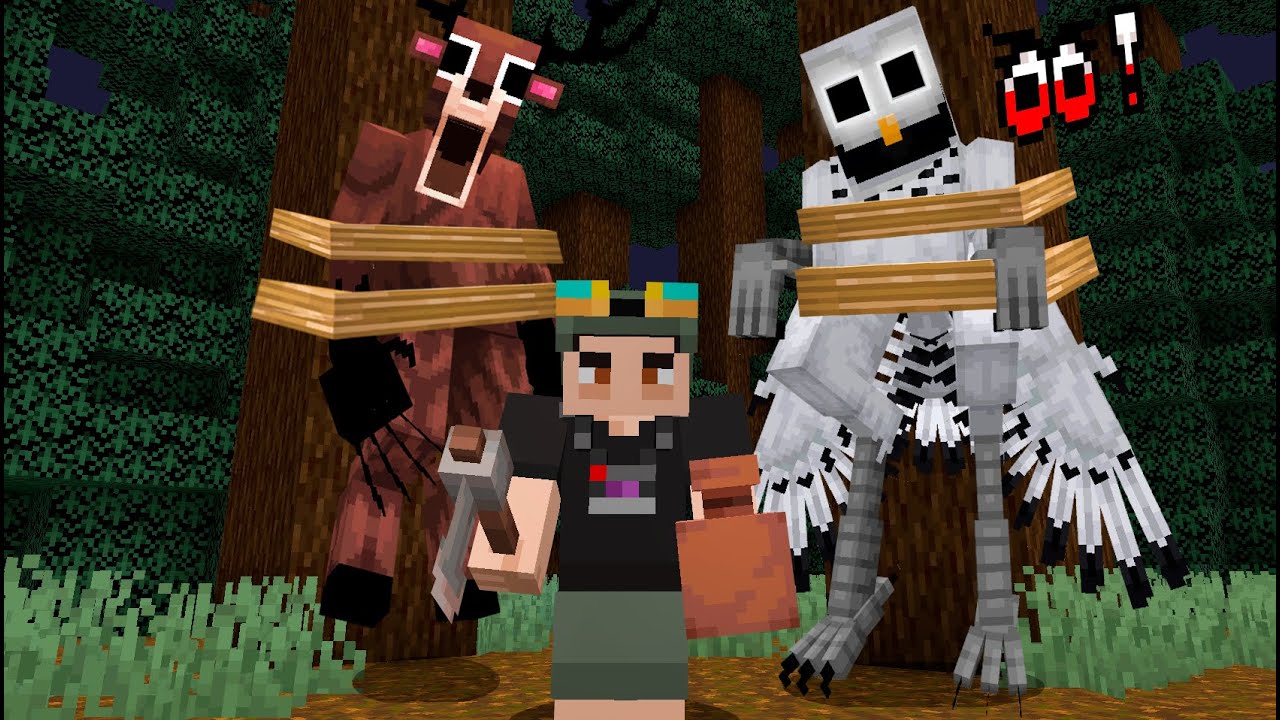 Atrapé al BÚHO de 99 NOCHES en Minecraft