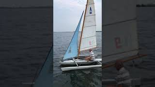 Watermouse Small Trimaran Sailing