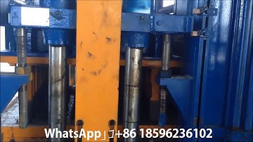How does full automatic QT8-15 block making machine work?