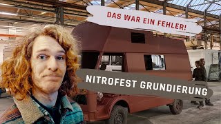 Nitrofest als echte Grundierung - geht das? VW Bus | VAN | Grundierung & Rostschutz | DIY