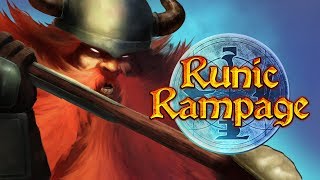 Runic Rampage launch trailer - brutal hack n' slash!