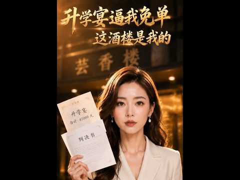 💥【一口气看完】《升学宴逼我免单这酒楼是我的》#短剧 #AI短剧 #逆袭 #drama #爽剧 #鲨鱼先生🦈