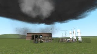 Combine Base vs Tornadoes - Garry's Mod Tornado Challenge 1