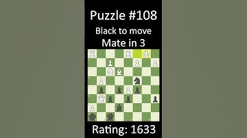 Daily Chess Puzzle no.108 #shorts