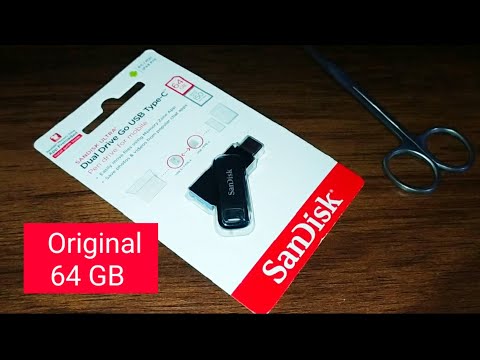 Original Sandisk Ultra Dual Drive Go Type C 64GB Pendrive Unboxing | Mobile Pendrive