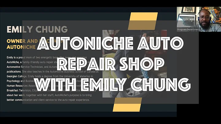 Emily Chung, Owner and Operator of AutoNiche auto ...