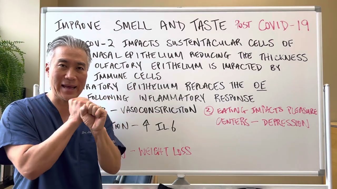 Improve Smell👃 and Taste👅 Post COVID-19